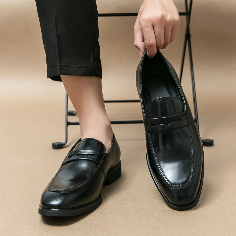 Business Men Loafers Black White Color Men Casual Comfortable Office Brand Shoes Social Shoes Sizes 38-46 Men Shoes
Business Men Loafers Black White Color Men Casual Comfortable Office Brand Shoes Social Shoes Sizes 38-46 Men Shoes