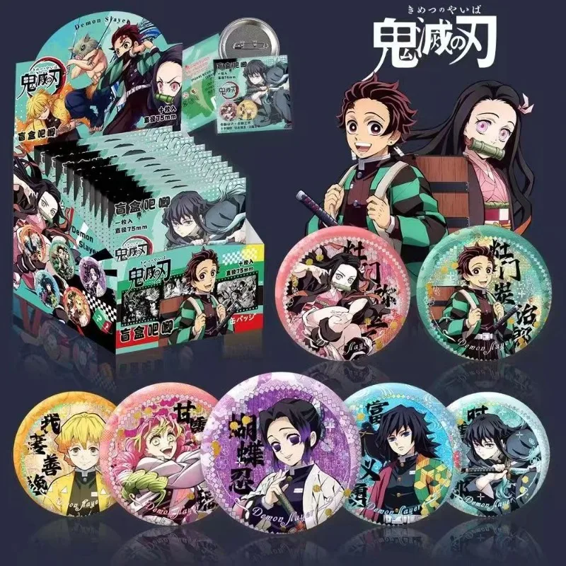 Demon Slayer Kamado Tanjirou Kamado Nezuko Tomioka Giyuu Creative Anime Peripherals Badge Blind Box Cartoon Bar Blind Bag Gift
Demon Slayer Kamado Tanjirou Kamado Nezuko Tomioka Giyuu Creative Anime Peripherals Badge Blind Box Cartoon Bar Blind Bag Gift