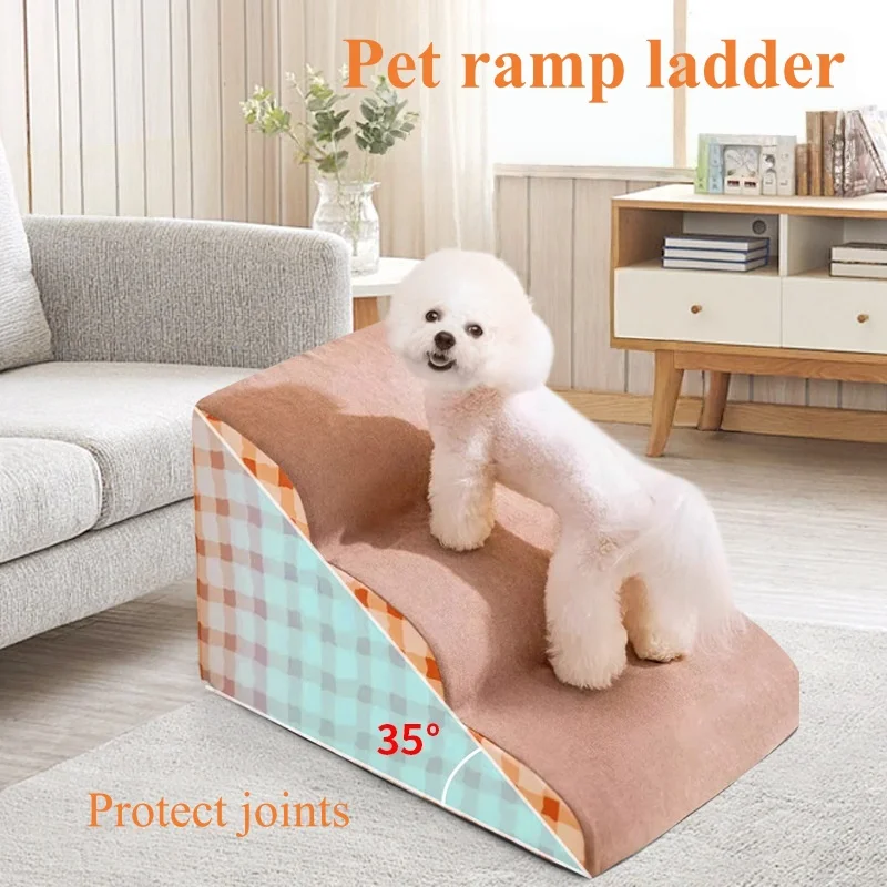 Pet Ramp Step Stairs with High-Density Foam Non-slip Stable Dog Steps for Dog Joint Protection Sofa Bed Dog Pet Supplies
Pet Ramp Step Stairs with High-Density Foam Non-slip Stable Dog Steps for Dog Joint Protection Sofa Bed Dog Pet Supplies