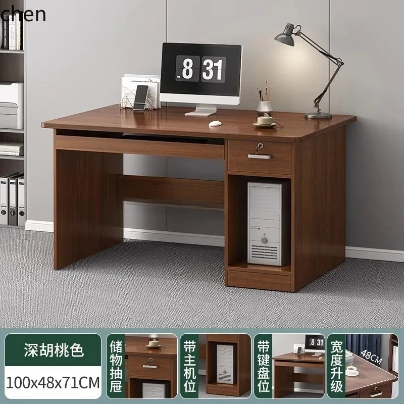 PYH Office Desk Home Use Lockable Computer Desk Simple Desktop Work with Drawer Staff Dand Chair Set
PYH Office Desk Home Use Lockable Computer Desk Simple Desktop Work with Drawer Staff Dand Chair Set