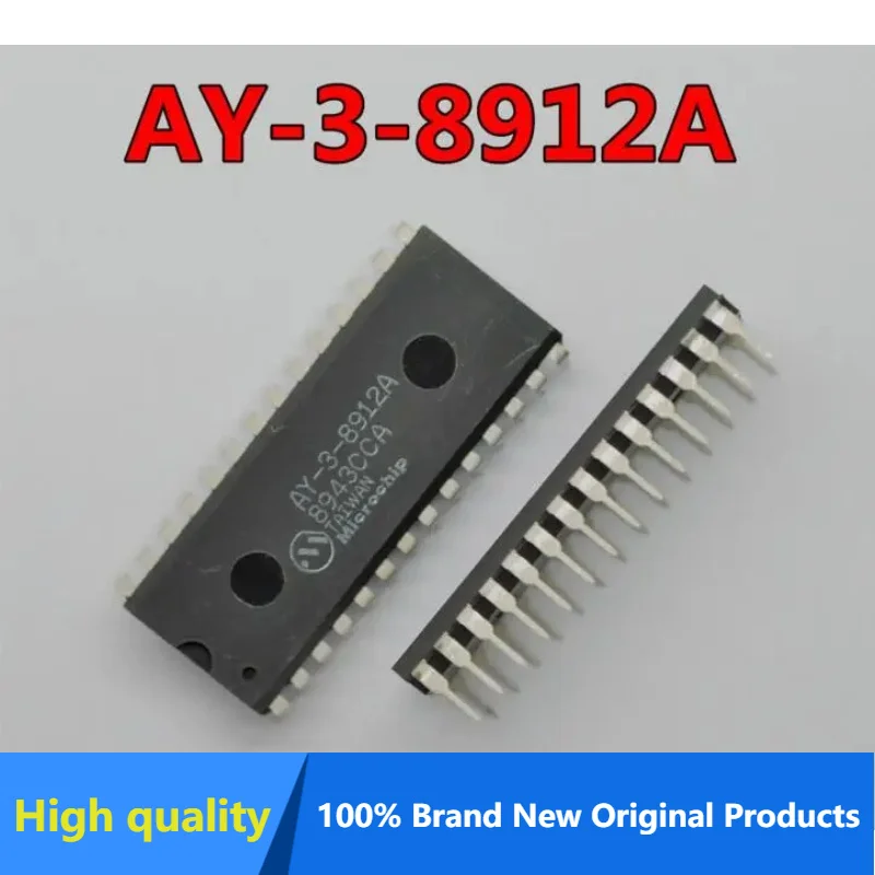 1PCS 100% Original AY-3-8912A AY-3-8912 AY38912A/P AY38912A DIP28 Original stock available, fast shipping.
1PCS 100% Original AY-3-8912A AY-3-8912 AY38912A/P AY38912A DIP28 Original stock available, fast shipping.