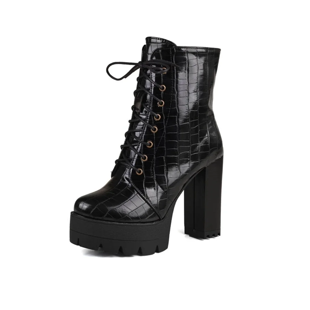 Zapatos De Mujer 2024 Ankle Women Boots Sexy Fashion Platform Heels Autumn Winter Short Boots Goth Shoes Big Size 47 48 8-3
Zapatos De Mujer 2024 Ankle Women Boots Sexy Fashion Platform Heels Autumn Winter Short Boots Goth Shoes Big Size 47 48 8-3
