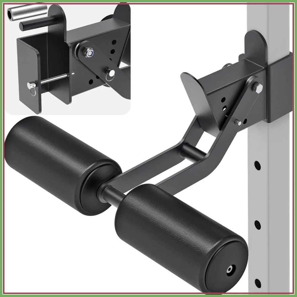 Nordic Hamstring Curl Squat Rack Attachment for Power Rack 5/8" or 1" Hole Adjustable Leg Hold Down with Leather Surface
Nordic Hamstring Curl Squat Rack Attachment for Power Rack 5/8" or 1" Hole Adjustable Leg Hold Down with Leather Surface
