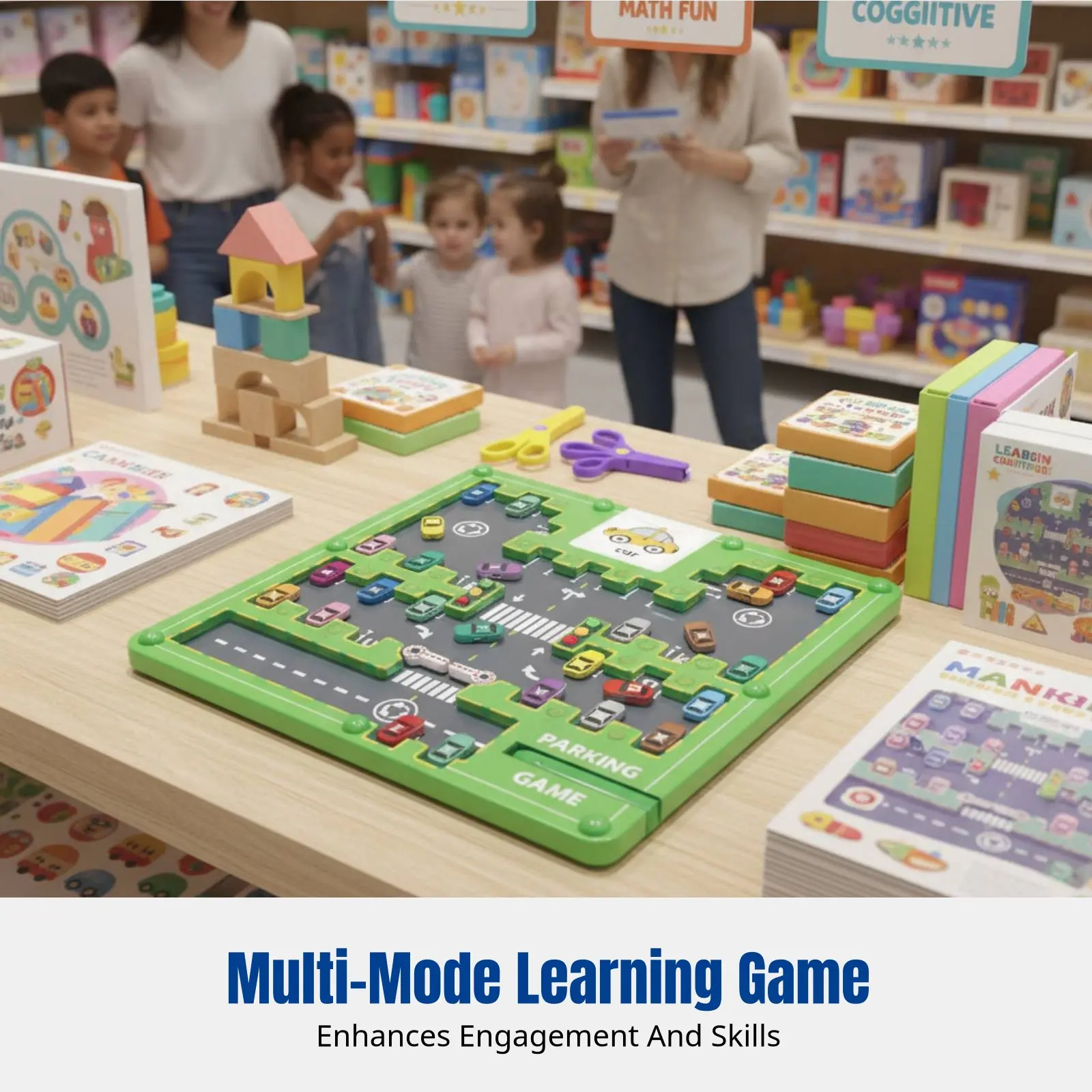 Magnetic Counting Board, Educational Toy for Kids, Parking Lot Game, Early Learning Pen, Colorful Beads
Magnetic Counting Board, Educational Toy for Kids, Parking Lot Game, Early Learning Pen, Colorful Beads