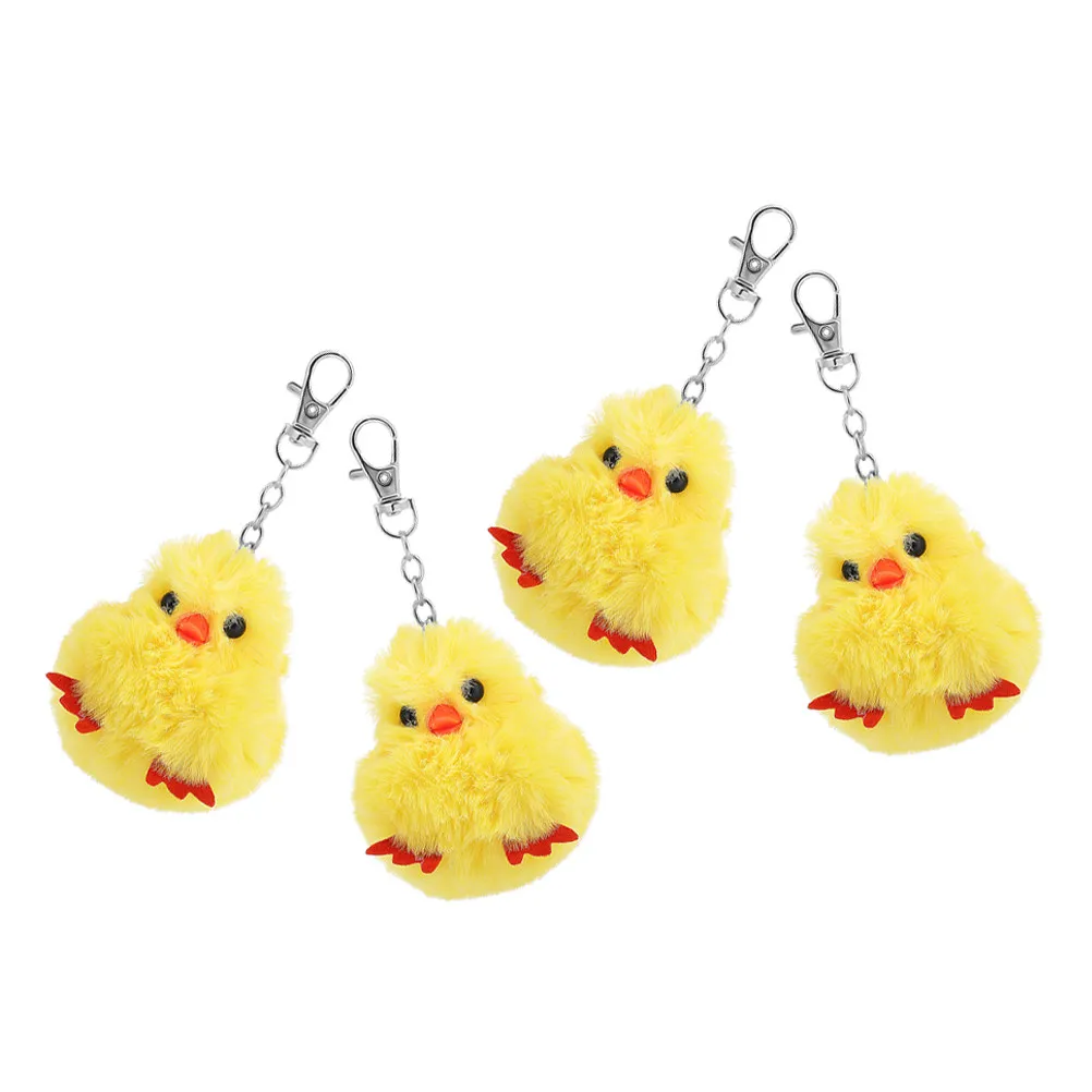 4Pcs Keychain Soft Stuffed Chick Cartoon Hanging Ornament Bag Pendant Decorative Key Ring Accessories Stuffed Chick Keychain
4Pcs Keychain Soft Stuffed Chick Cartoon Hanging Ornament Bag Pendant Decorative Key Ring Accessories Stuffed Chick Keychain