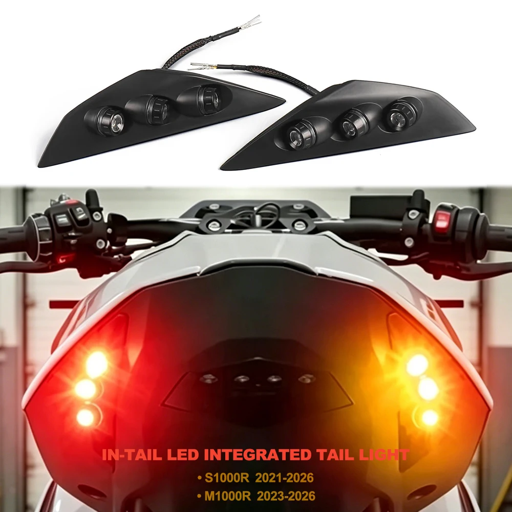 LED Rear Turn Signals Tail Light Indicator Lamp For BMW S1000R S1000 R 2021-2026 M1000R M 1000R 2023-2026 Motorcycle Accessories
LED Rear Turn Signals Tail Light Indicator Lamp For BMW S1000R S1000 R 2021-2026 M1000R M 1000R 2023-2026 Motorcycle Accessories
