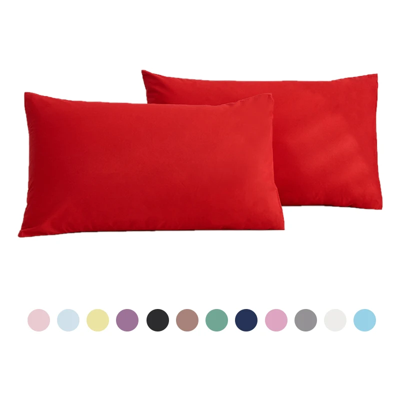 2pcs 100% Cotton Hotel Pillowcase Solid Color Pillow Cover 48*74cm Pillow Case Home Bed Bedding for Standard Size Grade A
2pcs 100% Cotton Hotel Pillowcase Solid Color Pillow Cover 48*74cm Pillow Case Home Bed Bedding for Standard Size Grade A