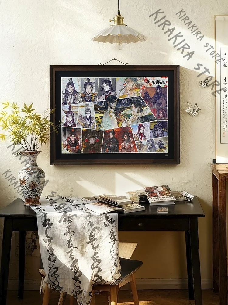 Головоломка Heaven Official's Blessing Xie Lian Hua Cheng, игра ручной работы, сделай сам, 1000 шт., версия для взрослых, головоломка, официальные рождественские подарки
Головоломка Heaven Official's Blessing Xie Lian Hua Cheng, игра ручной работы, сделай сам, 1000 шт., версия для взрослых, головоломка, официальные рождественские подарки