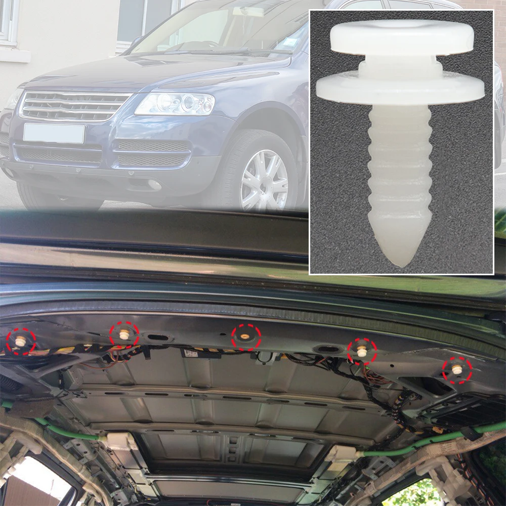 Car A/B/C Pillar Trim Fastener Insert Rivets Clips 3B0867333 For VW Touareg 7L 2010 2009 2008 2007 2006 2005 2004 2003
Car A/B/C Pillar Trim Fastener Insert Rivets Clips 3B0867333 For VW Touareg 7L 2010 2009 2008 2007 2006 2005 2004 2003