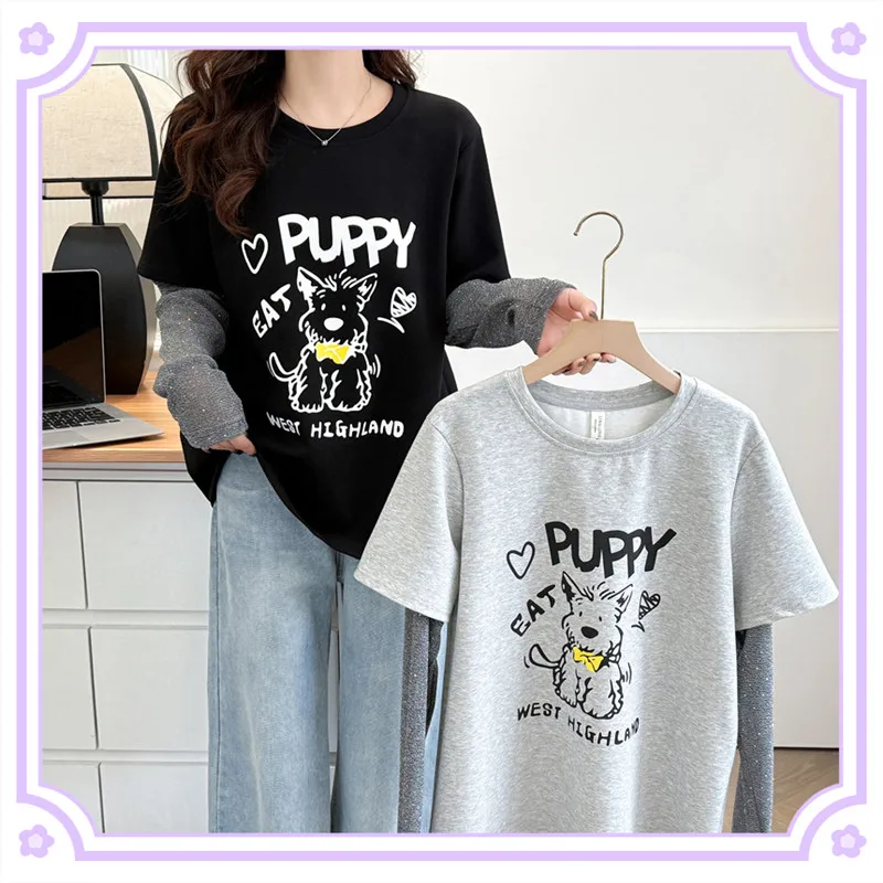 New 2025 Ladies Spring Autumn Plus Size tops For Women Large Size Short Sleeve Cotton O-neck T-shirt 3XL 4XL 5XL 6XL
New 2025 Ladies Spring Autumn Plus Size tops For Women Large Size Short Sleeve Cotton O-neck T-shirt 3XL 4XL 5XL 6XL