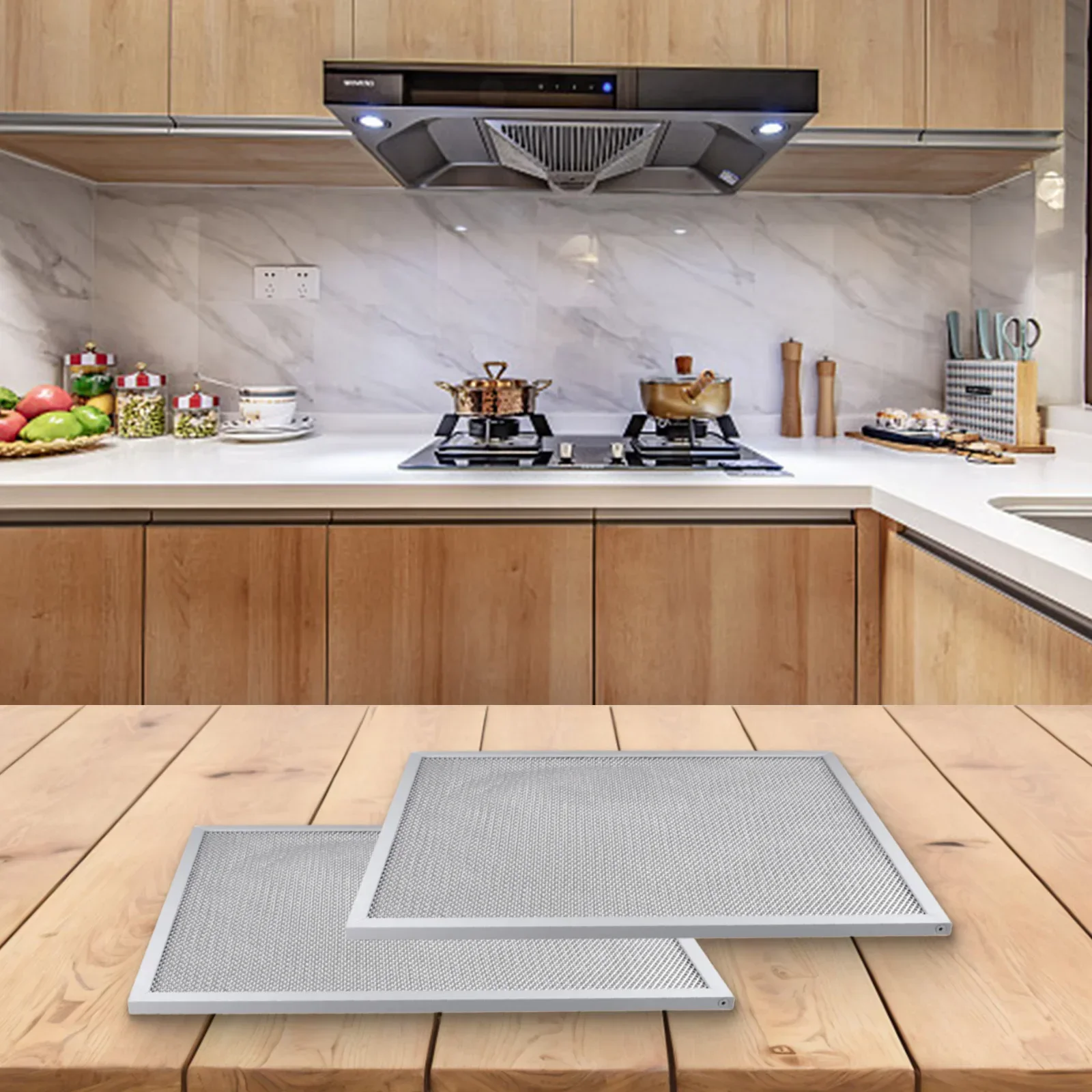 Replace your Range Hood Filters with 2PCS Aluminum Filters Compatible with For Robinhood Range Hood Part No 103793
Replace your Range Hood Filters with 2PCS Aluminum Filters Compatible with For Robinhood Range Hood Part No 103793
