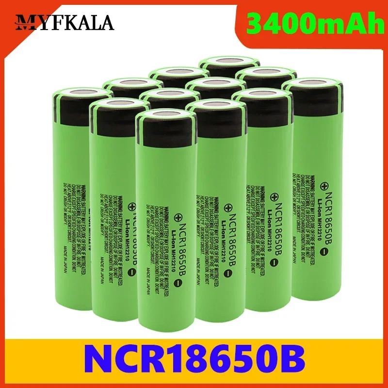 2021 New Original NCR18650B 3.7V 3400 MAh 18650 Lithium Rechargeable Battery for Flashlight Batteries
2021 New Original NCR18650B 3.7V 3400 MAh 18650 Lithium Rechargeable Battery for Flashlight Batteries
