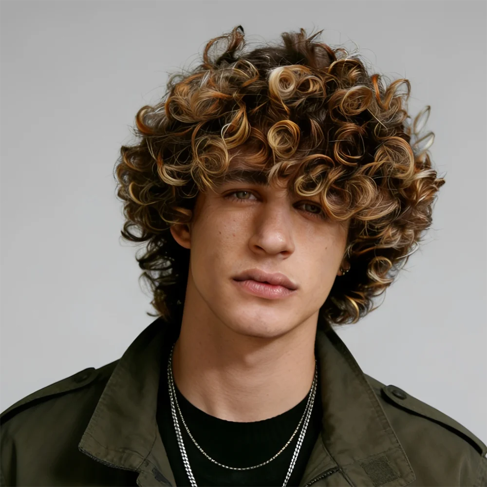 Men's Full Machine Made Pixie Cut Curly Wig 100% Human Hair 6 Inch 180% Density Natural Black Short Curly With Bangs For Men
Men's Full Machine Made Pixie Cut Curly Wig 100% Human Hair 6 Inch 180% Density Natural Black Short Curly With Bangs For Men