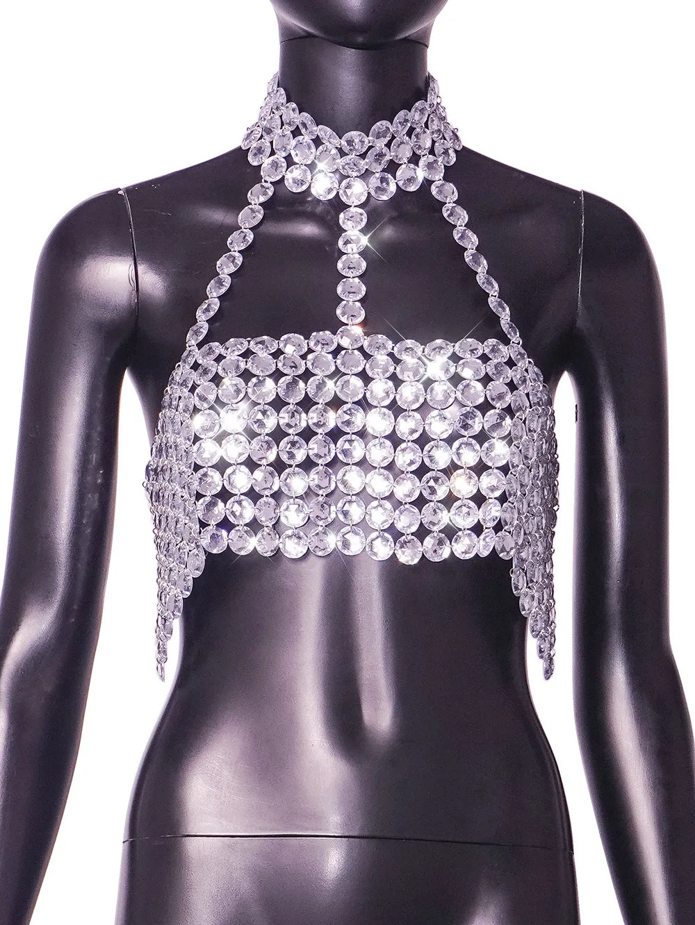 Sexy Statement Gemstone Handcrafted Body Chain Summer European & American Style Openwork Layered Necklace
Sexy Statement Gemstone Handcrafted Body Chain Summer European & American Style Openwork Layered Necklace