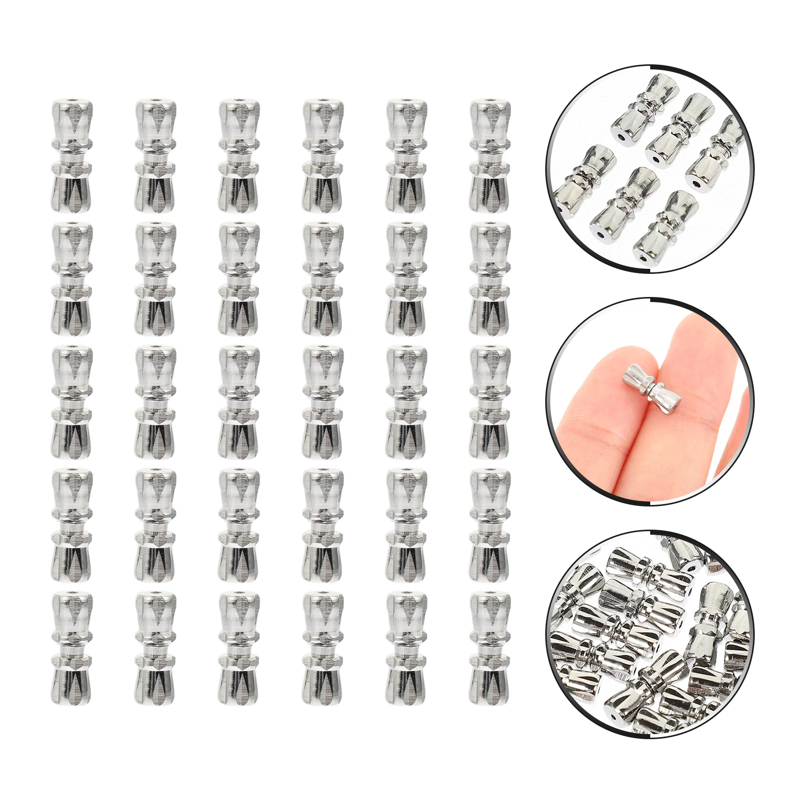 30pcs Screw Clasps Brass End Tips Jewelry Connectors Necklace Bracelet Buckles Cord End Caps Diy Tools Accessories Durable Shiny
30pcs Screw Clasps Brass End Tips Jewelry Connectors Necklace Bracelet Buckles Cord End Caps Diy Tools Accessories Durable Shiny