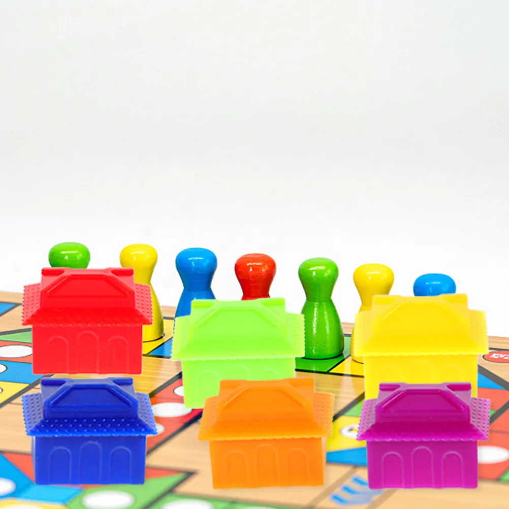 120Pcs Board Game Replacement House Pieces Plastic Chess Tokens Game Accessories for Strategy Games Family Bonding Activity
120Pcs Board Game Replacement House Pieces Plastic Chess Tokens Game Accessories for Strategy Games Family Bonding Activity