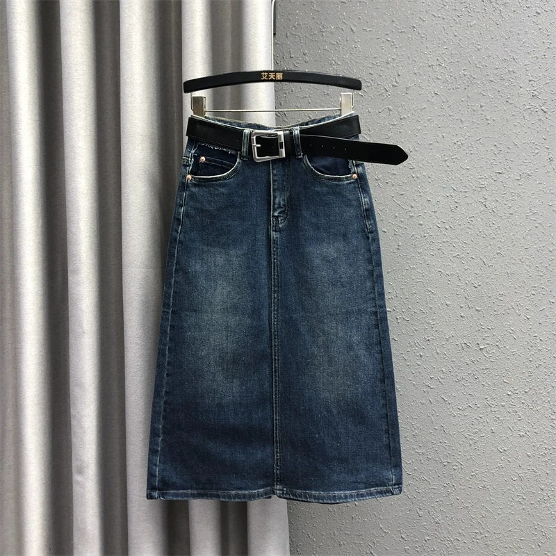 Korean Fashion New High Waist A-line Long Skirt Women Vintage Y2k Khaki Denim Skirts Spring Summer 2025 Faldas Para Mujeres
Korean Fashion New High Waist A-line Long Skirt Women Vintage Y2k Khaki Denim Skirts Spring Summer 2025 Faldas Para Mujeres