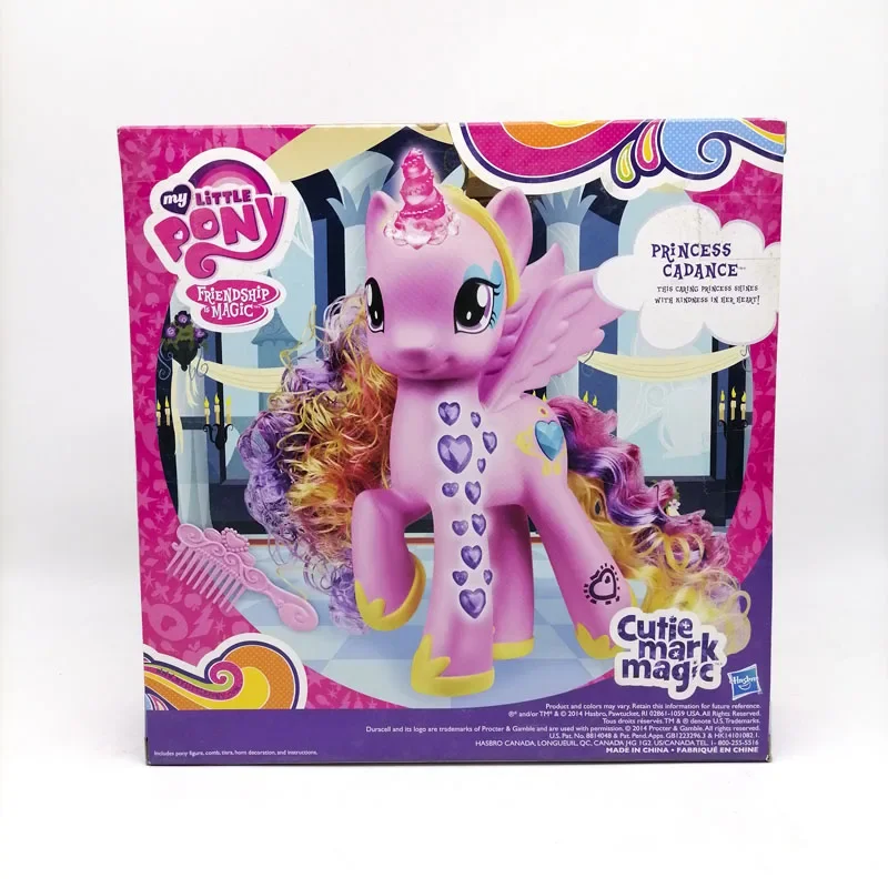 Hasbro My Little Pony Equestria Princess Cadence Mi Amore Light Glowing Hearts Action Figure Children Birthday Gifts Dolls Toys
Hasbro My Little Pony Equestria Princess Cadence Mi Amore Light Glowing Hearts Action Figure Children Birthday Gifts Dolls Toys
