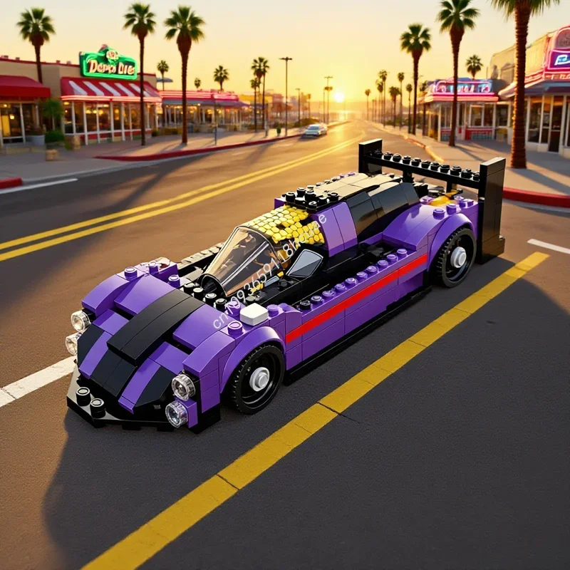 281pcs MOC City Champions LMP Racecar Model Building Blocks Architecture Festival Gift Toy Assemble DIY Creative Idea Education
281pcs MOC City Champions LMP Racecar Model Building Blocks Architecture Festival Gift Toy Assemble DIY Creative Idea Education