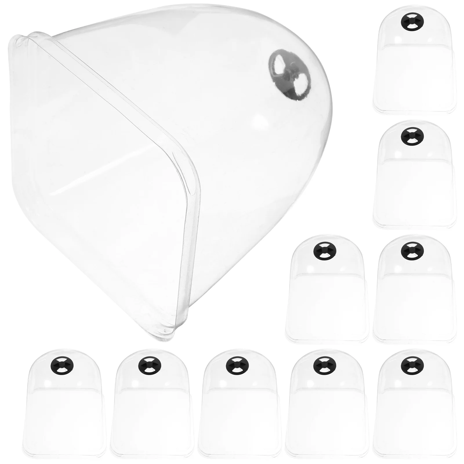 10 Pcs Plant Insulation Cover Vegetable Garden Dome Nursery Hood Breathable Humidity Plastic Planter
10 Pcs Plant Insulation Cover Vegetable Garden Dome Nursery Hood Breathable Humidity Plastic Planter