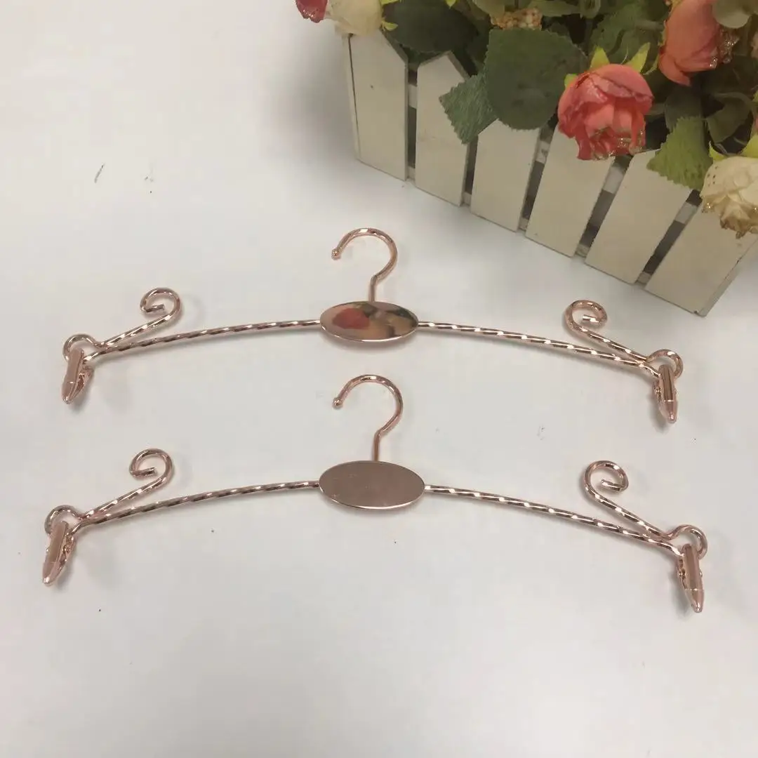Metal Gold Hanger for Underwear 10PCS Bra Clothespin Panties Clip Hangers Non-slip Clothes Drying Rack Wardrobe Storage Organize
Metal Gold Hanger for Underwear 10PCS Bra Clothespin Panties Clip Hangers Non-slip Clothes Drying Rack Wardrobe Storage Organize