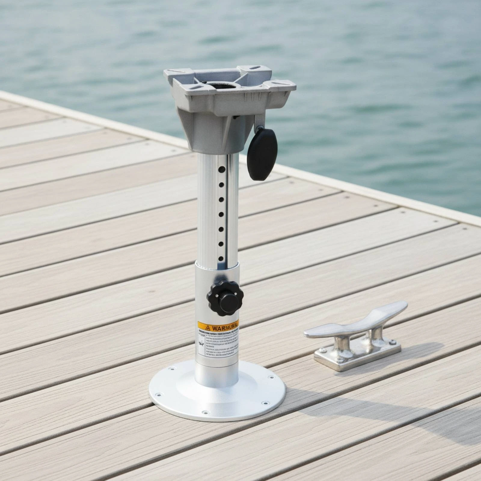 Boat Seat Pedestal with Locking Knob Stainless Steel Boat Seat Pedestal with Locking Hardware Long-Lasting Heavy Duty
Boat Seat Pedestal with Locking Knob Stainless Steel Boat Seat Pedestal with Locking Hardware Long-Lasting Heavy Duty