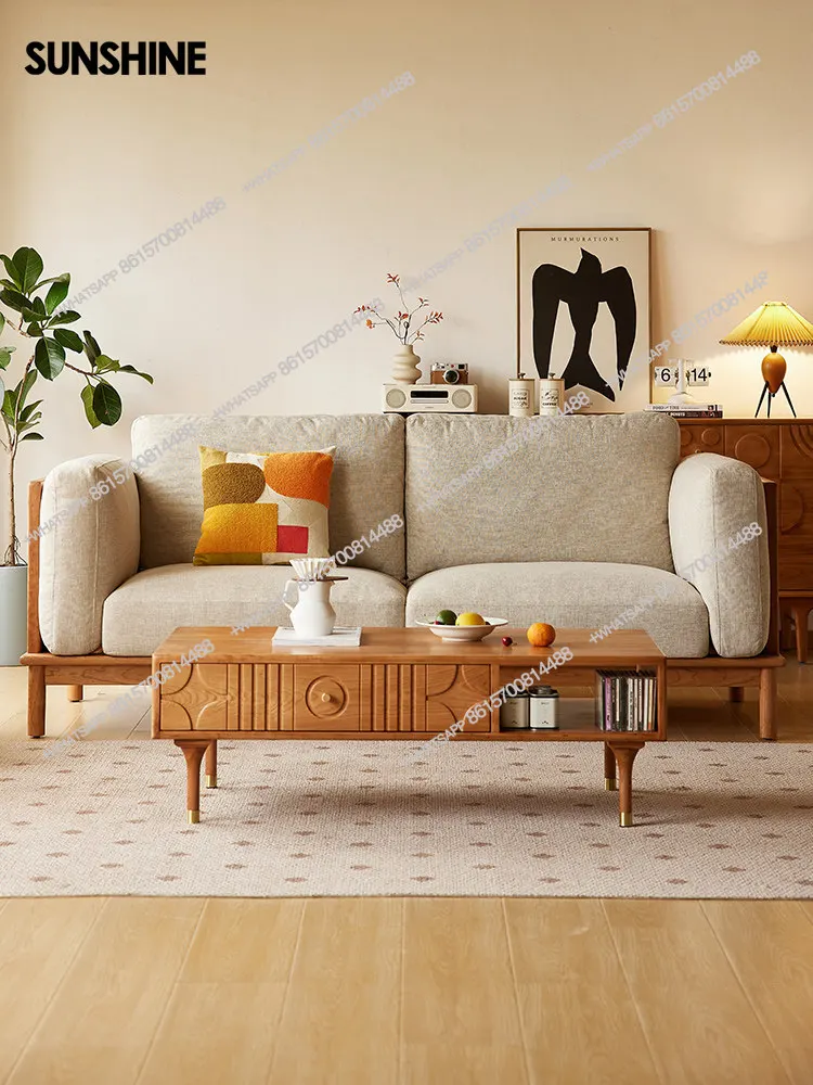 Небольшая квартира, гостиная, бытовой журнальный чайный столик, ретро чайный столик из вишневого дерева
Небольшая квартира, гостиная, бытовой журнальный чайный столик, ретро чайный столик из вишневого дерева