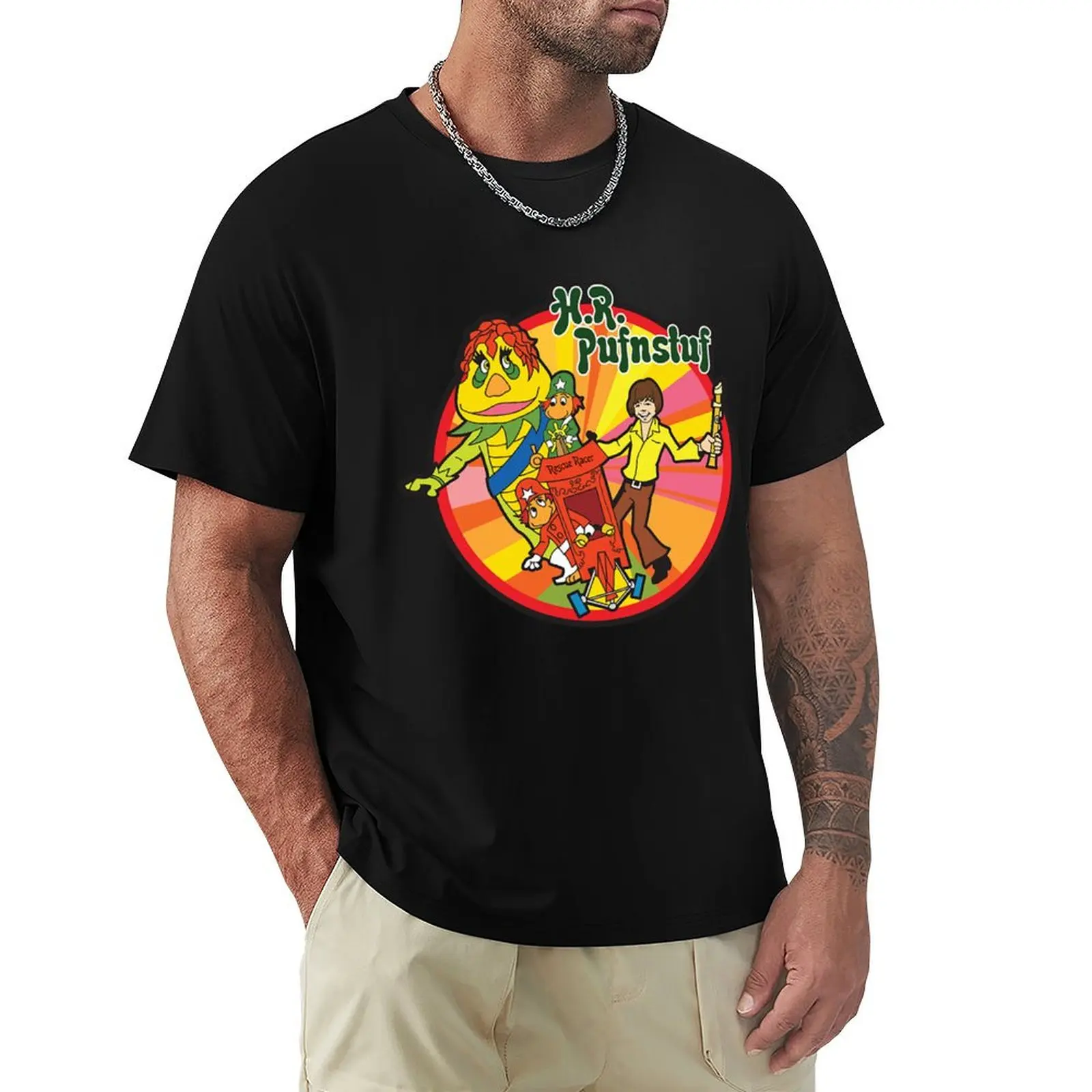 70s H.R. Pufnstuf T-Shirt Basic Breathable Solid Color T-Shirt
70s H.R. Pufnstuf T-Shirt Basic Breathable Solid Color T-Shirt