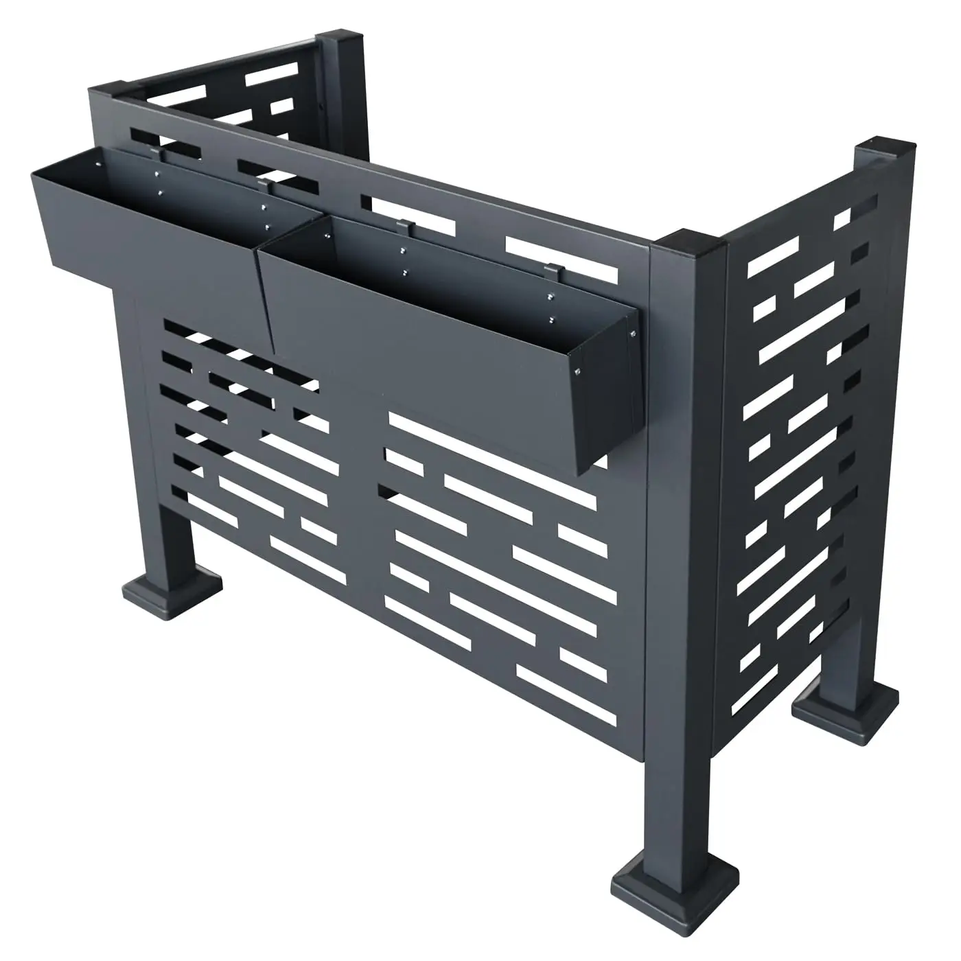 Air Conditioner Fence, Metal Outdoor Privacy Screen Fence Panels for Outside to Hide AC & Trash Enclosure, Easy, Customized
Air Conditioner Fence, Metal Outdoor Privacy Screen Fence Panels for Outside to Hide AC & Trash Enclosure, Easy, Customized