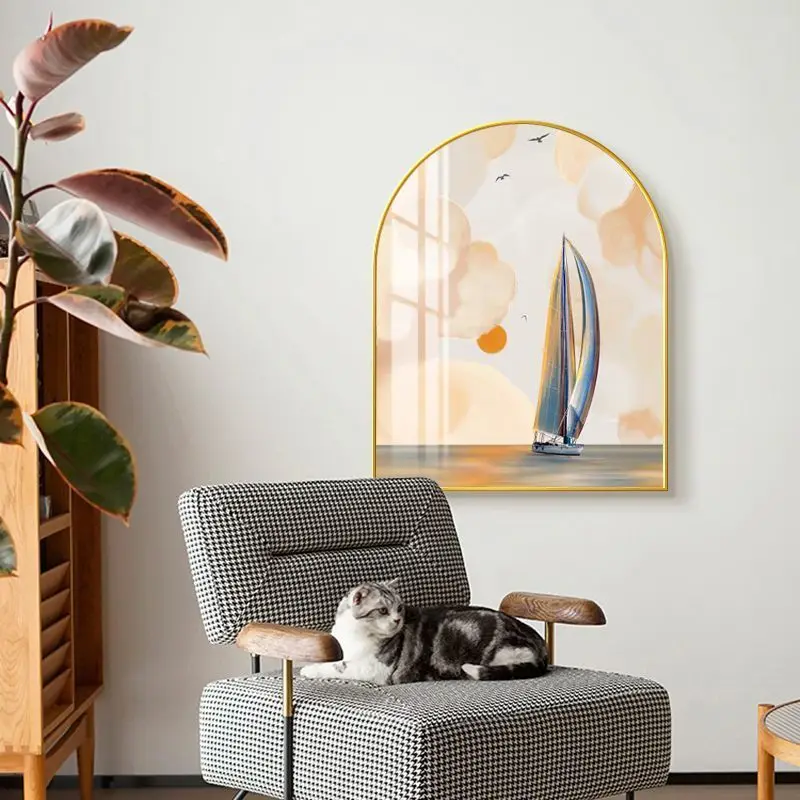 Light Luxury Home Decor Hanging Painting Living Room Background Wall Mural Girl Heart Bedroom Wall Semicircular Hanging Painting
Light Luxury Home Decor Hanging Painting Living Room Background Wall Mural Girl Heart Bedroom Wall Semicircular Hanging Painting