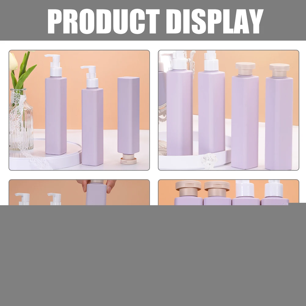 3pcs 250ml Lotion Bottles Empty Shampoo Containers Flip Dispenser Bottles For Liquids Top Travel Toiletries Soap Dispenser
3pcs 250ml Lotion Bottles Empty Shampoo Containers Flip Dispenser Bottles For Liquids Top Travel Toiletries Soap Dispenser