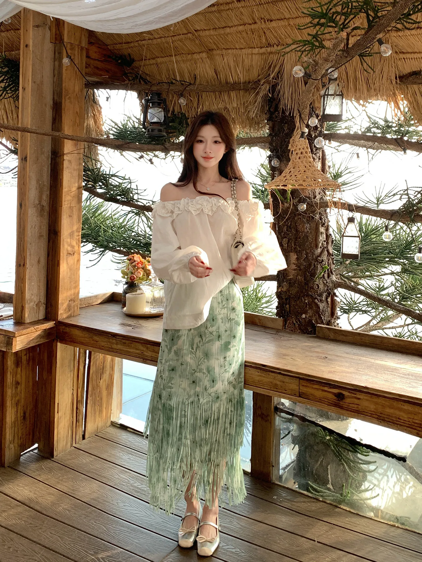 Элегантная цветочная юбка миди с бахромой, двухслойная, плиссированная, с асимметричным подолом, для женщин, весенний сезон
Элегантная цветочная юбка миди с бахромой, двухслойная, плиссированная, с асимметричным подолом, для женщин, весенний сезон