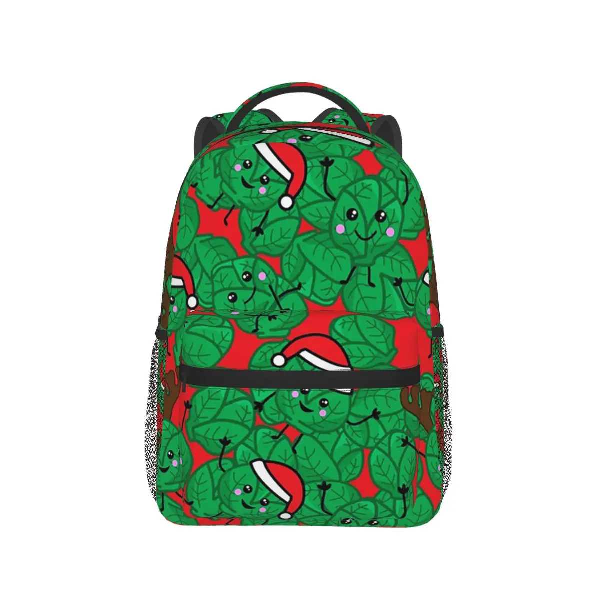 Christmas Brussel Sprouts Backpack Hot Sale Daypack Large Capacity Children BookBag School Bag Shoulder Bags for Men Women
Christmas Brussel Sprouts Backpack Hot Sale Daypack Large Capacity Children BookBag School Bag Shoulder Bags for Men Women