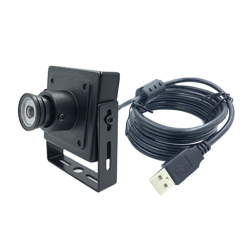 2.0MP Rolling Shutter 0.01Lux USB2.0 wide angle 2.1mm Lens @ FOV 110° 34*34mm 1920*1080 Color USB Camera
2.0MP Rolling Shutter 0.01Lux USB2.0 wide angle 2.1mm Lens @ FOV 110° 34*34mm 1920*1080 Color USB Camera
