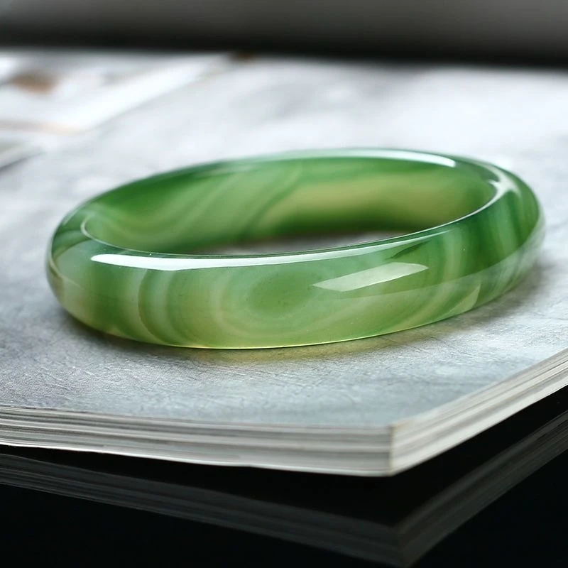 Green Agate Fresh and Simple Women's Daily Bracelet
Green Agate Fresh and Simple Women's Daily Bracelet