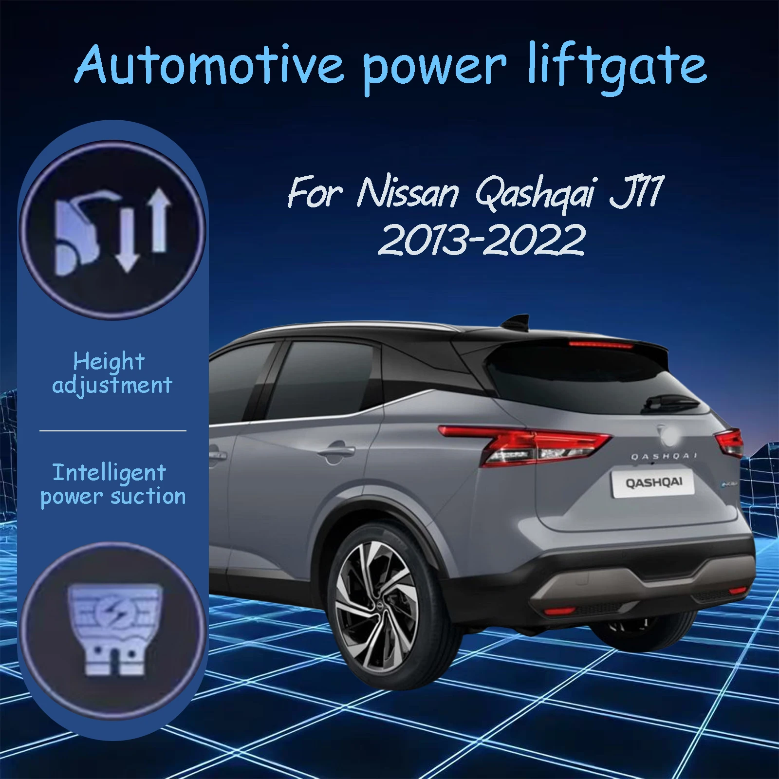 Для Nissan Qashqai J11 2013-2022 электрические автоматические всасывающие замки задней двери, подходящие системы модификации багажника
Для Nissan Qashqai J11 2013-2022 электрические автоматические всасывающие замки задней двери, подходящие системы модификации багажника