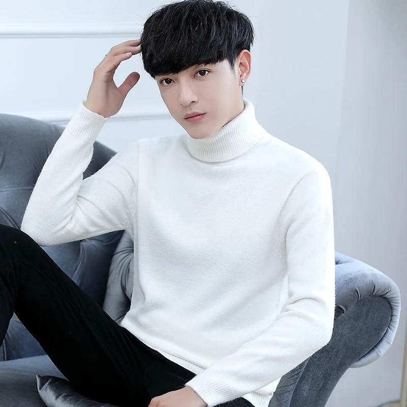 Мужской зимний вязаный свитер с высоким воротником, повседневный, с длинными рукавами, дышащий, комфортный, средней плотности, цветной
Мужской зимний вязаный свитер с высоким воротником, повседневный, с длинными рукавами, дышащий, комфортный, средней плотности, цветной