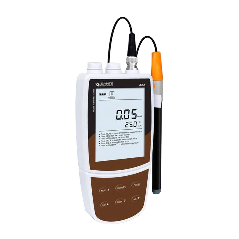Laboratory Bante322 Digital High Precision Portable Water Hardness Tester
Laboratory Bante322 Digital High Precision Portable Water Hardness Tester