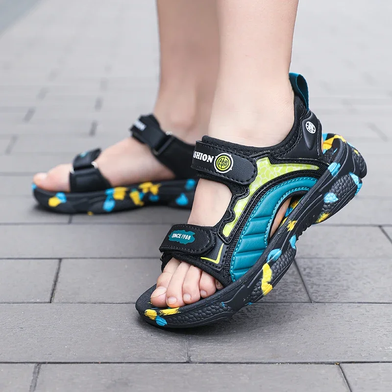 2024 New Summer Children Sandals Children's Shoes Hook & Loop Sandals for Boys Summer New Outdoor Beach Sandals
2024 New Summer Children Sandals Children's Shoes Hook & Loop Sandals for Boys Summer New Outdoor Beach Sandals