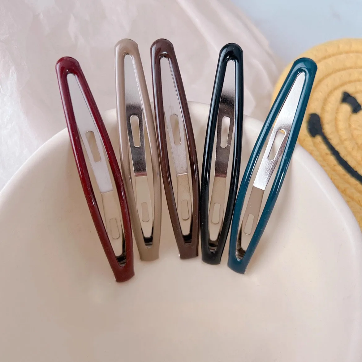 6pc Fashion Practical Solid Color BB Hairpin Hair Side Clips for Girls Women Childs Ladies Hair Accessories
6pc Fashion Practical Solid Color BB Hairpin Hair Side Clips for Girls Women Childs Ladies Hair Accessories