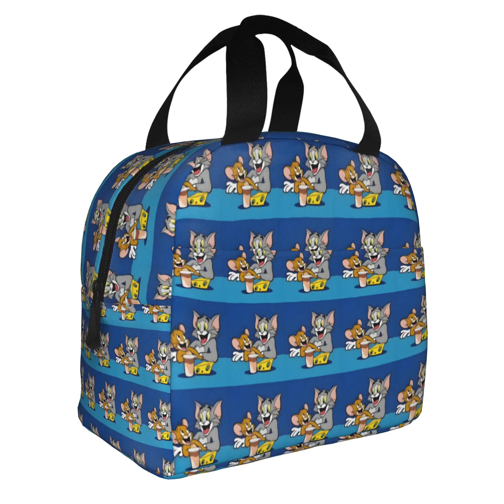 Custom Happy T-Tom And J-Jerry Portable Lunch Boxes Women Waterproof Cartoon Thermal Cooler Food Insulated Lunch Bag Office Work
Custom Happy T-Tom And J-Jerry Portable Lunch Boxes Women Waterproof Cartoon Thermal Cooler Food Insulated Lunch Bag Office Work