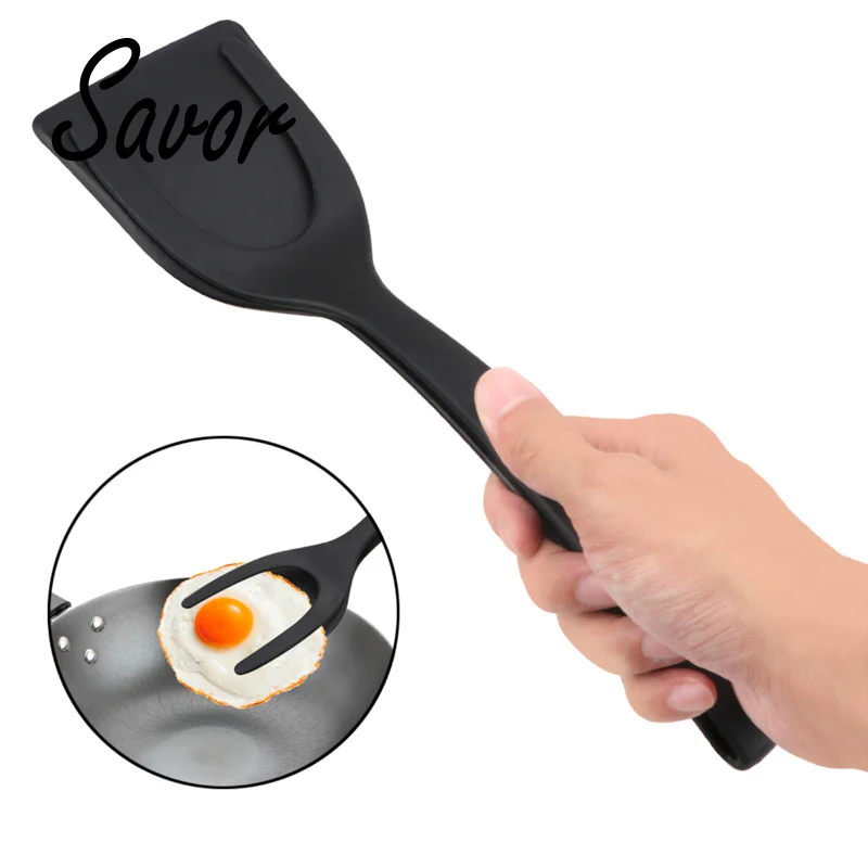 2-in-1 Kitchen Accessories Gadget Sets Spatula Silicone for Toast Pancake Egg Flip Tongs
2-in-1 Kitchen Accessories Gadget Sets Spatula Silicone for Toast Pancake Egg Flip Tongs