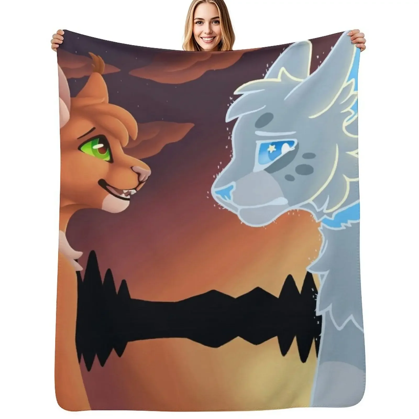 Ashfur and squirrelflight Throw Blanket Multi-Purpose Tourist funny gift Blanket
Ashfur and squirrelflight Throw Blanket Multi-Purpose Tourist funny gift Blanket