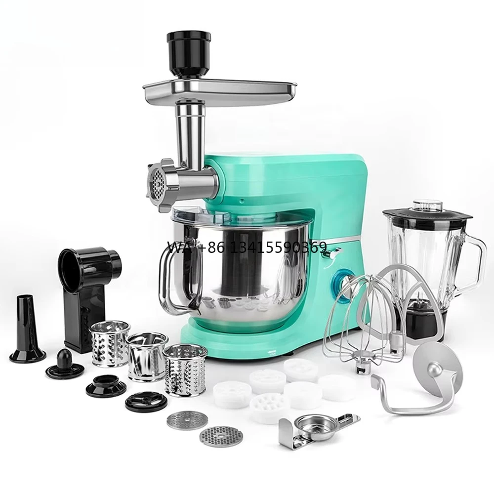 1500W Electric Stand Mixer SUS304 7L Bowl Dishwasher-Safe Kitchen Appliance 5-in-1 Multifunction Dough Kneading Machine Electric
1500W Electric Stand Mixer SUS304 7L Bowl Dishwasher-Safe Kitchen Appliance 5-in-1 Multifunction Dough Kneading Machine Electric