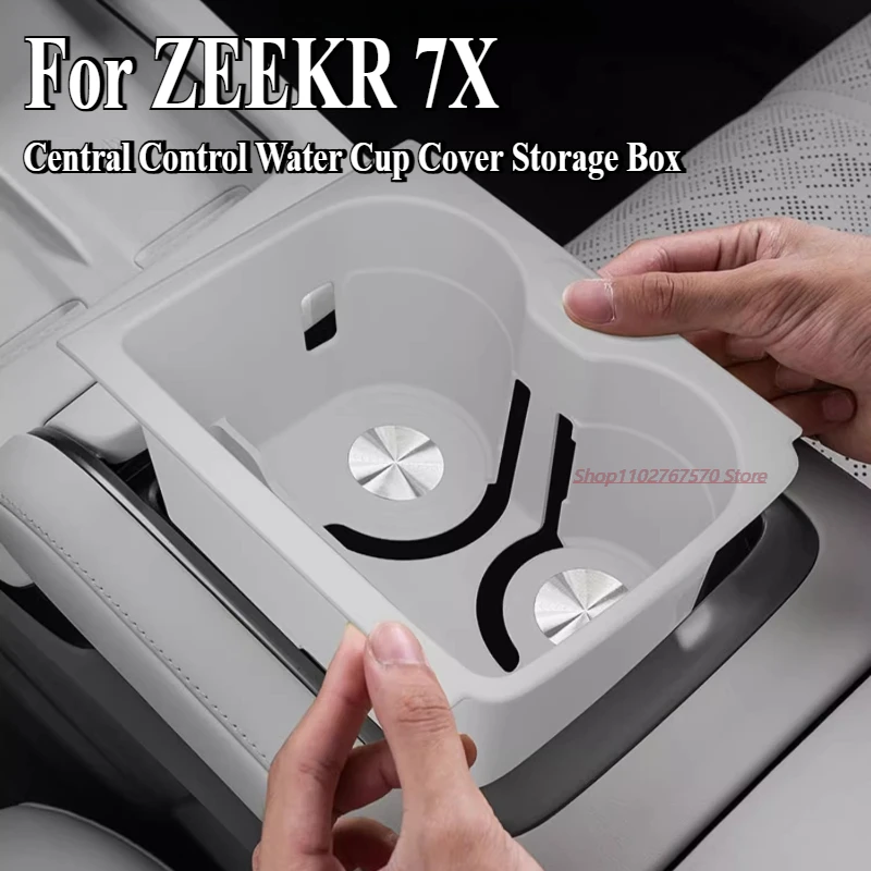 For ZEEKR 7X Central Control Water Cup Cover Storage Box Wireless Charging Pad Anti-Slip Silicone Car Interior Accessory
For ZEEKR 7X Central Control Water Cup Cover Storage Box Wireless Charging Pad Anti-Slip Silicone Car Interior Accessory