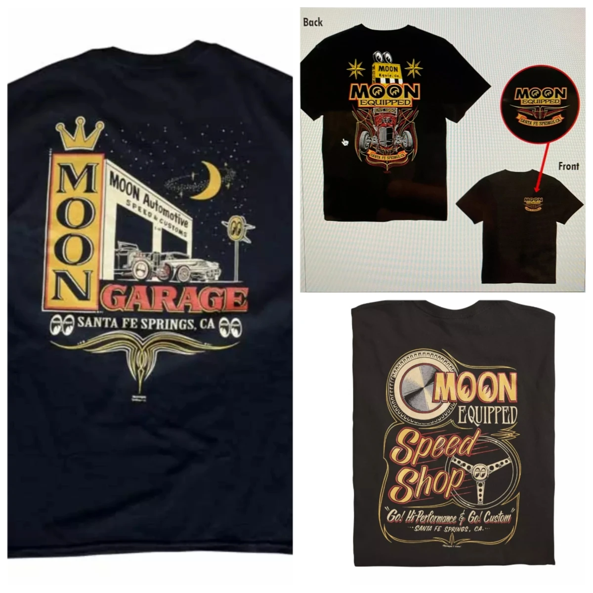 Men's Mooneyes Moon wear 66 years of excellent T-shirts - classic short-sleeved men and women with printed patterns
Men's Mooneyes Moon wear 66 years of excellent T-shirts - classic short-sleeved men and women with printed patterns