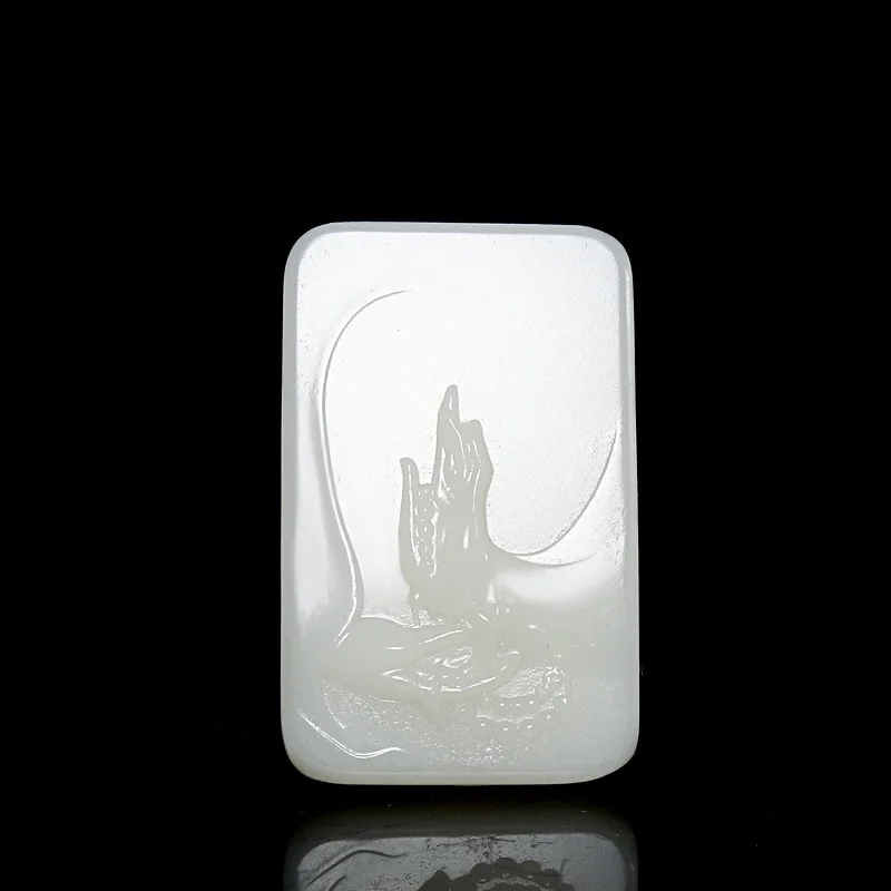 Hot Selling Natural Hand-carve White Jade Buddha Hand Necklace Pendant Fashio Jewelry Accessories Men Women Luck Gifts1D
Hot Selling Natural Hand-carve White Jade Buddha Hand Necklace Pendant Fashio Jewelry Accessories Men Women Luck Gifts1D
