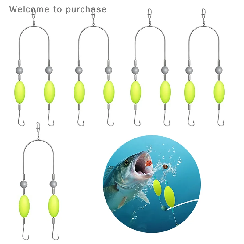 Optimized 2025 Swim Bait with Double-Hook Reverse Bottom Rig for All Fishing Waters.
Optimized 2025 Swim Bait with Double-Hook Reverse Bottom Rig for All Fishing Waters.