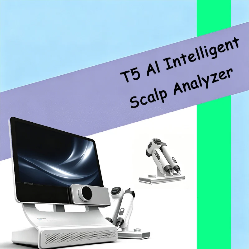 High Quality T5 Al Intelligent Scalp Analyzer Professional Hair Follicle Detector High Definition Hair Multispectral Detector
High Quality T5 Al Intelligent Scalp Analyzer Professional Hair Follicle Detector High Definition Hair Multispectral Detector