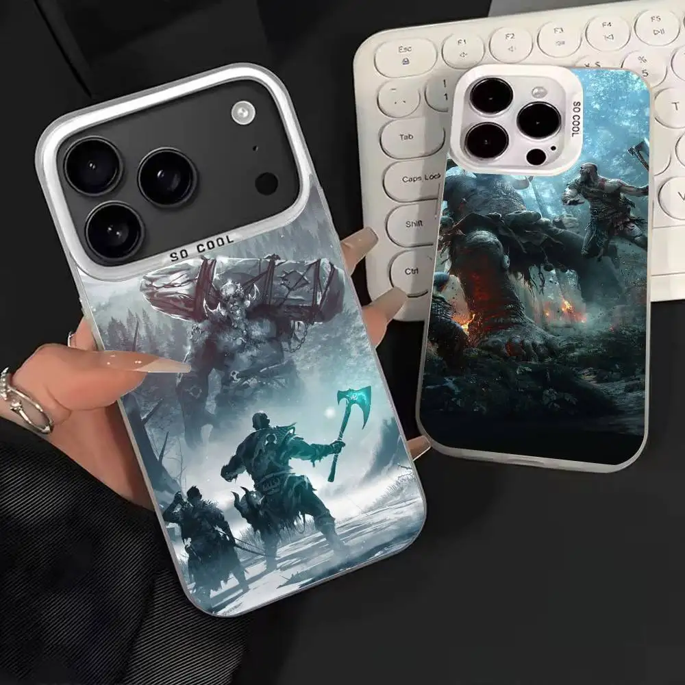God of W-War Game C-Cool Phone Case For iPhone 17,16,15,14,13,12,11,Mini,Pro,E,MAX White Matte Shockproof Cover
God of W-War Game C-Cool Phone Case For iPhone 17,16,15,14,13,12,11,Mini,Pro,E,MAX White Matte Shockproof Cover